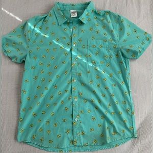 Pikachu button up